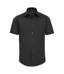 Short sleeve easycare fitted shirt