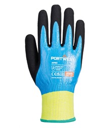 Cut D13 Nitrile aqua gloves (AP50)